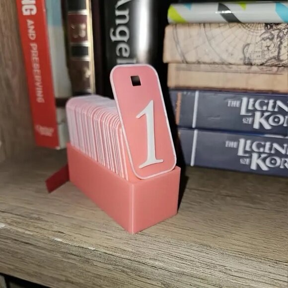 Pink Book Tracker Sign - Picture 2 of 6